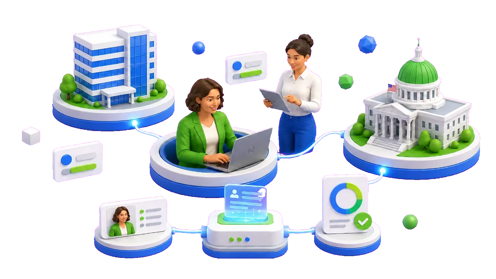 Talent working with enterprises and federal agencies through CrowdPlat